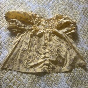 Doen Tennessee Top, Yellow, size M, Worn Once, like new